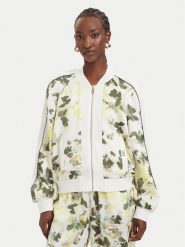 Liu Jo Sport Kurtka bomber TA6256 T358A Kremowy Regular Fit. Białe kurtki sportowe damskie Liu Jo Sport, xl, bez wzorów, z syntetyku, bez ramiączek, bez kaptura. Za 819.99 zł.