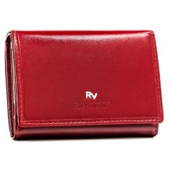 Portfel skórzany Rovicky RV-24892-BCA czerwony. Czerwone portfele damskie ROVICKY, ze skóry. Za 94.99 zł.