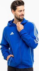 Kurtka męska Adidas Kurtka męska adidas Tiro 24 niebieska IM8811 L. Niebieskie kurtki męskie Adidas, l, bez wzorów, bez kaptura. Za 186.20 zł.