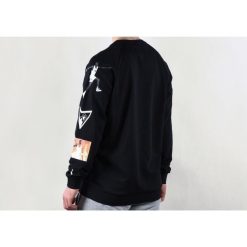 Bluza męska nike air jordan jumpman lwt gfx crew black. Czarne bluzy męskie Nike, m, bez wzorów, z bawełny, sportowe, bez ramiączek, bez kaptura. Za 279.00 zł.