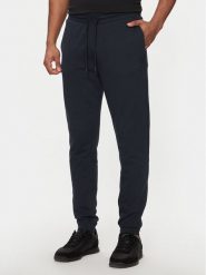 Boss Spodnie dresowe Sestart 50509303 Granatowy Regular Fit. Niebieskie spodnie sportowe męskie Boss, m, bez wzorów, z bawełny. Za 389.00 zł.