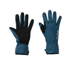 Rękawice VAUDE Basodino III. Niebieskie rękawiczki damskie Vaude, bez wzorów. Za 149.05 zł.
