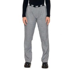 Spodnie dresowe z elastyczny pas na co dzień. Czarne spodnie dresowe damskie LEONE 1947 APPAREL, bez wzorów, z dresówki, sportowe. Za 164.19 zł.