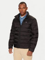 Tommy Jeans Kurtka puchowa DM0DM20658 Czarny Regular Fit. Czarne kurtki męskie Tommy Jeans, m, bez wzorów, z jeansu, bez kaptura. Za 759.99 zł.