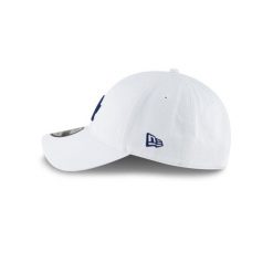 Czapka z daszkiem New Era MLB Los Angeles Dodgers. Białe czapki damskie New Era, bez wzorów, casualowe. Za 177.00 zł.