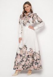 Beżowy Wiskozowy Komplet w Kwiatowy Wzór Koszula i Rozkloszowana Spódnica Belinoris. Brązowe koszule damskie Born2be, m, bez wzorów, z bawełny, eleganckie, bez kołnierzyka, bez ramiączek. Za 239.99 zł.