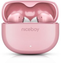 Słuchawki Niceboy Niceboy Słuchawki Douszne Pins 4 Sakura Pink Różowe ANC BT 6.0 IPX4 Do 28h. Czerwone słuchawki bezprzewodowe Niceboy. Za 193.13 zł.
