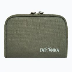 Portfel Tatonka Big Plain. Zielone portfele męskie Tatonka, bez wzorów. Za 99.99 zł.