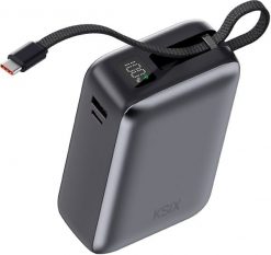 Ksix Power Bank 30000 Mah Power PULSE, Grey. Szare powerbanki KSIX. Za 357.51 zł.