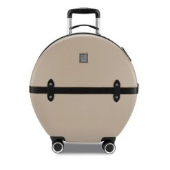 Walizka średnia Semi Line. Żółte walizki damskie Semi-line, bez wzorów, średnie. Za 279.99 zł.