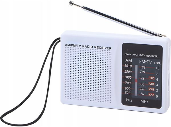 Radio Retoo Radio FM białe. Białe radia Retoo. Za 53.99 zł.
