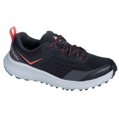 Buty Columbia Vertisol Trail W 2077371010 czarne. Czarne obuwie trekkingowe damskie z gumy, bez zapięcia. Za 410.69 zł.