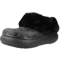 Sandały CROCS FUREVER CRUSH U Czarny. Czarne sandały damskie Crocs, bez wzorów, z syntetyku, bez obcasa, bez zapięcia. Za 305.99 zł.