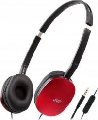 Słuchawki JVC JVC HA-S160M-RU red. Czerwone słuchawki nauszne Jvc. Za 95.80 zł.