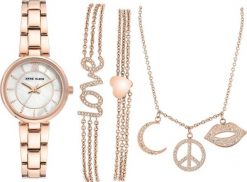Zegarek Anne Klein Zegarek damski Anne Klein AK-3598RGST różowe złoto. Czerwone zegarki damskie Anne Klein, złote. Za 960.00 zł.