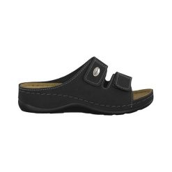 Tamaris Sandały czarny female czarny 36. Czarne sandały damskie Tamaris, bez wzorów, ze skóry, bez obcasa, bez zapięcia. Za 139.00 zł.