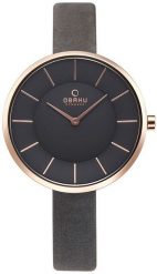 Zegarek damski Obaku Denmark V185LXVJRJ szary. Szare zegarki damskie OBAKU. Za 403.20 zł.