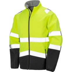 Kurtka Result Softshell polyester. Czarne kurtki męskie RESULT, s, bez wzorów, z poliesteru, bez kaptura. Za 266.50 zł.