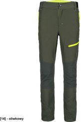 CERVA Spodnie ochronne do pasa stretch outdoorowe lekkie elastyczny pas wiele kieszeni wygodne na codzień L-SURE ELIAS 3XL. Brązowe spodnie sportowe męskie CERVA, l, bez wzorów. Za 144.39 zł.