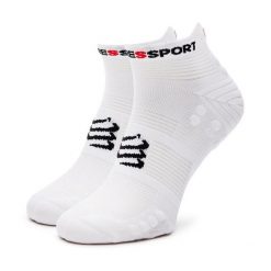 Skarpety krótkie Compressport. Białe skarpetki damskie Compressport, bez wzorów. Za 59.99 zł.