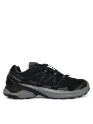 Salomon Trekkingi Examotion Gtx L47943300 Czarny. Czarne buty zimowe męskie Salomon, bez wzorów, z materiału, bez obcasa, bez zapięcia. Za 639.99 zł.