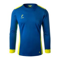 Longsleeve bramkarski Reusch Match Longsleeve Padded. Niebieskie bluzy męskie Reusch, m, bez wzorów, sportowe, bez ramiączek, bez kaptura. Za 119.99 zł.