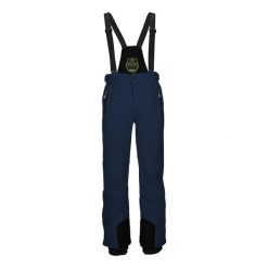 Spodnie narciarskie i snowboardowe męskie Killtec Enosh, na szelkach. Niebieskie spodnie sportowe męskie KILLTEC, m, bez wzorów, narciarskie. Za 599.99 zł.