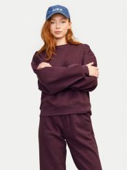 JJXX Bluza Ally 12234882 Fioletowy Regular Fit. Fioletowe bluzy damskie JJXX, s, bez wzorów, z bawełny, bez ramiączek, bez kaptura. Za 79.99 zł.