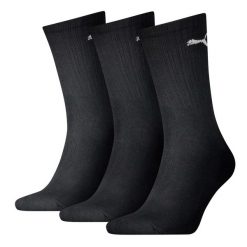 SKARPETY Puma Crew Socks 3 Pack, Dla obu płci. Czarne skarpetki damskie Puma, bez wzorów. Za 23.90 zł.