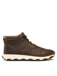 Timberland Trzewiki Winsor Park Chukka TB0A5YTW9311 Brązowy. Brązowe botki męskie Timberland, bez wzorów, ze skóry, bez obcasa, bez zapięcia. Za 599.99 zł.