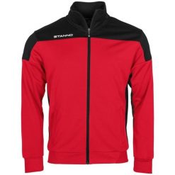 Bluza dresowa zapinana na zamek błyskawiczny Stanno Pride. Czarne bluzy damskie STANNO, m, bez wzorów, z dresówki, sportowe, bez ramiączek, bez kaptura. Za 244.00 zł.