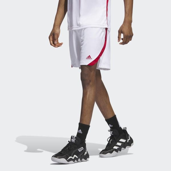 Szorty sportowe męskie adidas. Białe buty sportowe męskie Adidas, bez wzorów, z materiału, bez zapięcia, na fitness i siłownię. W wyprzedaży za 135.40 zł.