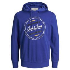 Jack&Jones Rart Chapo Sweat Hood Sweat Hood Surfuj w sieci Reg (rozmiar S). Bluzy męskie Jack&Jones, m, bez wzorów, bez ramiączek, bez kaptura. W wyprzedaży za 126.00 zł.