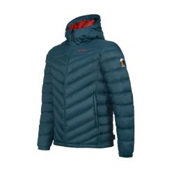 Kurtka puchowa męska Alpinus Monviso. Niebieskie kurtki męskie Alpinus, m, bez wzorów, z puchu, sportowe, bez kaptura. Za 699.00 zł.