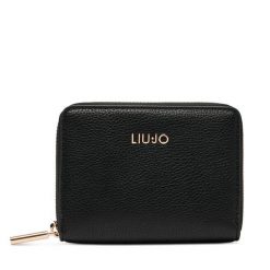 Portfel Liu Jo. Czarne portfele damskie Liu Jo. Za 249.99 zł.