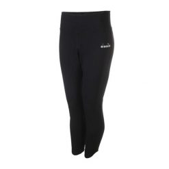 Legginsy damskie DIADORA L. 7/8 STC LEGGINGS BE ONE W. Czarne legginsy damskie Diadora, bez wzorów. Za 79.99 zł.
