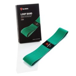 Opaski z pętelką Fortis Premium z torbą i instrukcjami ćwiczeń. Czarne torby sportowe męskie VIA FORTIS, bez wzorów. Za 79.90 zł.