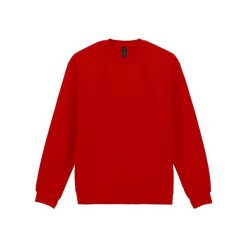 Bluza Polarowa Unisex Dla Dorosłych Softstyle Midweight. Czerwone bluzy sportowe męskie GILDAN, m, bez wzorów, z polaru, bez kaptura. Za 80.99 zł.