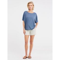 Koszulka damska Protest Prtjaba. Niebieskie bluzki damskie Protest, bez wzorów, sportowe, bez kołnierzyka, bez ramiączek. Za 206.50 zł.