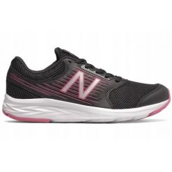 Buty sportowe na co dzień Damskie New Balance 411 lekkie. Czarne obuwie sportowe damskie New Balance, bez wzorów, bez zapięcia, trekkingowe. Za 195.00 zł.