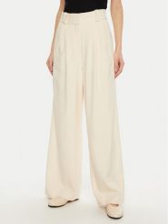 IVY OAK Spodnie materiałowe Prescilla Ann IO115176 Écru Wide Leg. Spodnie materiałowe damskie IVY & OAK, bez wzorów, z materiału. Za 559.99 zł.