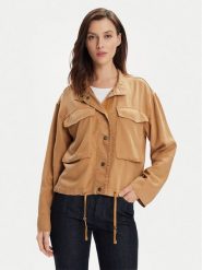 ONLY Kurtka przejściowa Kenya 15308202 Brązowy Regular Fit. Brązowe kurtki damskie ONLY, xl, bez wzorów, z lyocellu, bez kaptura. Za 169.99 zł.