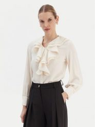 Rinascimento Koszula CFC0020157002 Écru Regular Fit. Koszule damskie Rinascimento, l, bez wzorów, z syntetyku, bez kołnierzyka, bez ramiączek. Za 479.99 zł.