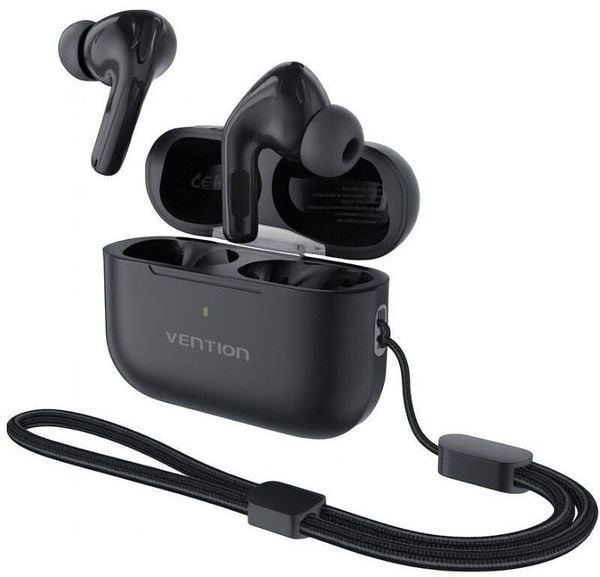 HEADSET WRL ECHO LITE E11 PRO/BLACK NBVB0-PRO VENTION. Czarne słuchawki bezprzewodowe Vention. Za 90.72 zł.