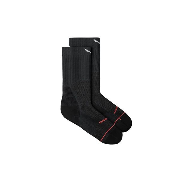 Skarpety trekkingowe damskie Eagle Light Crew Women. Szare skarpetki damskie Salewa, bez wzorów. Za 89.99 zł.