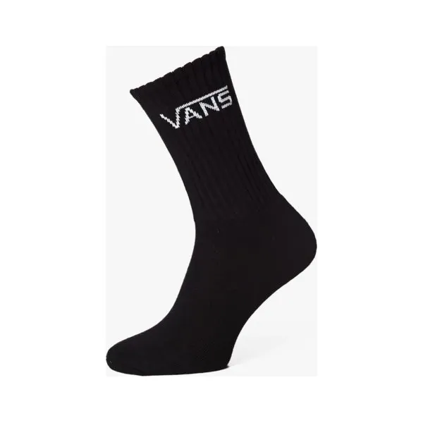 Vans Skarpety Classic Crew (6.5-9, 3Pk) , czarny, rozmiar ONE SIZE. Czarne skarpetki damskie Vans, bez wzorów, z bawełny. Za 59.99 zł.