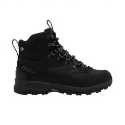 Buty trekkingowe męskie Jack Wolfskin Terraquest Arctic Texapore Mid. Czarne buty zimowe męskie Jack Wolfskin, bez wzorów, z materiału, za kostkę, bez obcasa, bez zapięcia. Za 859.99 zł.
