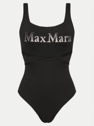 Max Mara Beachwear Strój kąpielowy Carisma 2516831119 Czarny. Czarne stroje kąpielowe damskie Max Mara Beachwear, bez wzorów, z syntetyku. Za 539.99 zł.