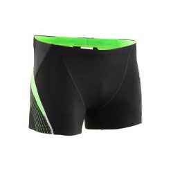 Bokserki pływackie męskie. Czarne bokserki męskie Speedo, bez wzorów, z materiału. W wyprzedaży za 99.99 zł.