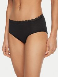 Triumph Komplet fig Feel Of Cotton 10225011 Czarny. Czarne majtki damskie Triumph, z bawełny. Za 79.99 zł.